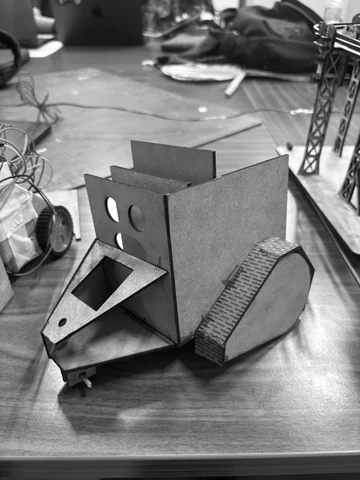 Laser-cut body