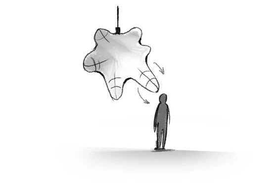 Sketch of the amoeba light