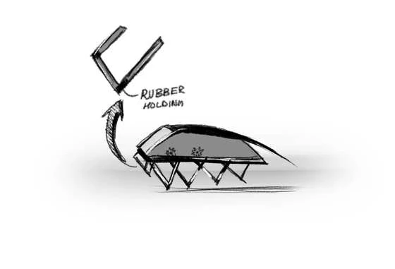 Sketch of the shy insect