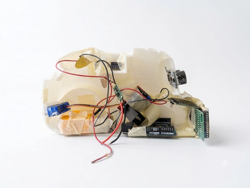 3D-printed shell
