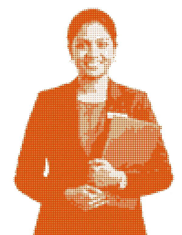 Halftone portrait of Ananya Rao, a revenue manager
